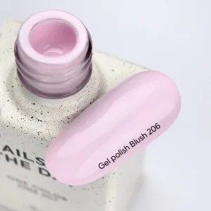 Гель-лак для нігтів Nailsoftheday Gel polish Blush-206, 10 мл 
