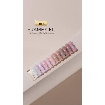 Гель для нарощування Heylove Frame Gel Clear, 30 мл