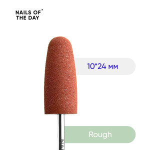 NAILSOFTHEDAY Полірувальник силіконовий 10*24 мм, червоний