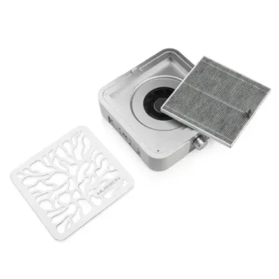Витяжка для манікюру та педікюру Bucos Musson X3 Silver, 72 Вт 