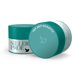 Топ для нігтів без подряпин Siller No Wipe Anti Scratch прозорий, 30 мл