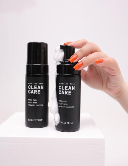 Міцелярна пінка для манікюру Biblioteka Clean Care Micellar Foam Coffiton, 150 мл