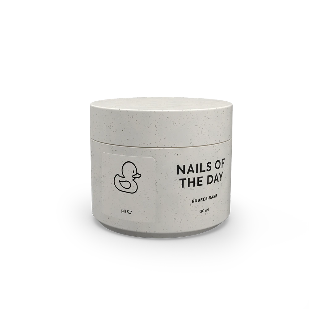 База для нігтів каучукова Nailsoftheday Rubber base, 30 мл
