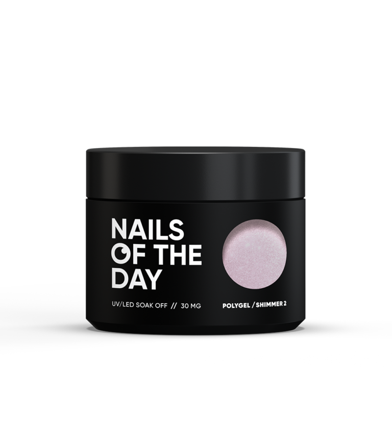 Полігель для нігтів Nailsoftheday Polygel shimmer 02, 30 мл