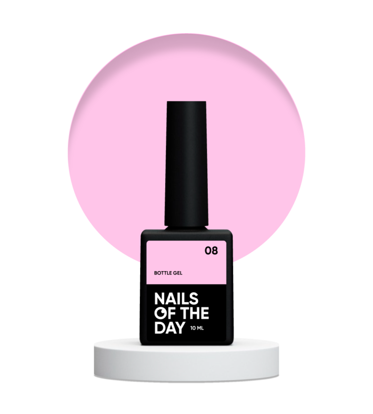 Зміцнюючий гель Nailsoftheday Bottle gel 08, 10 мл