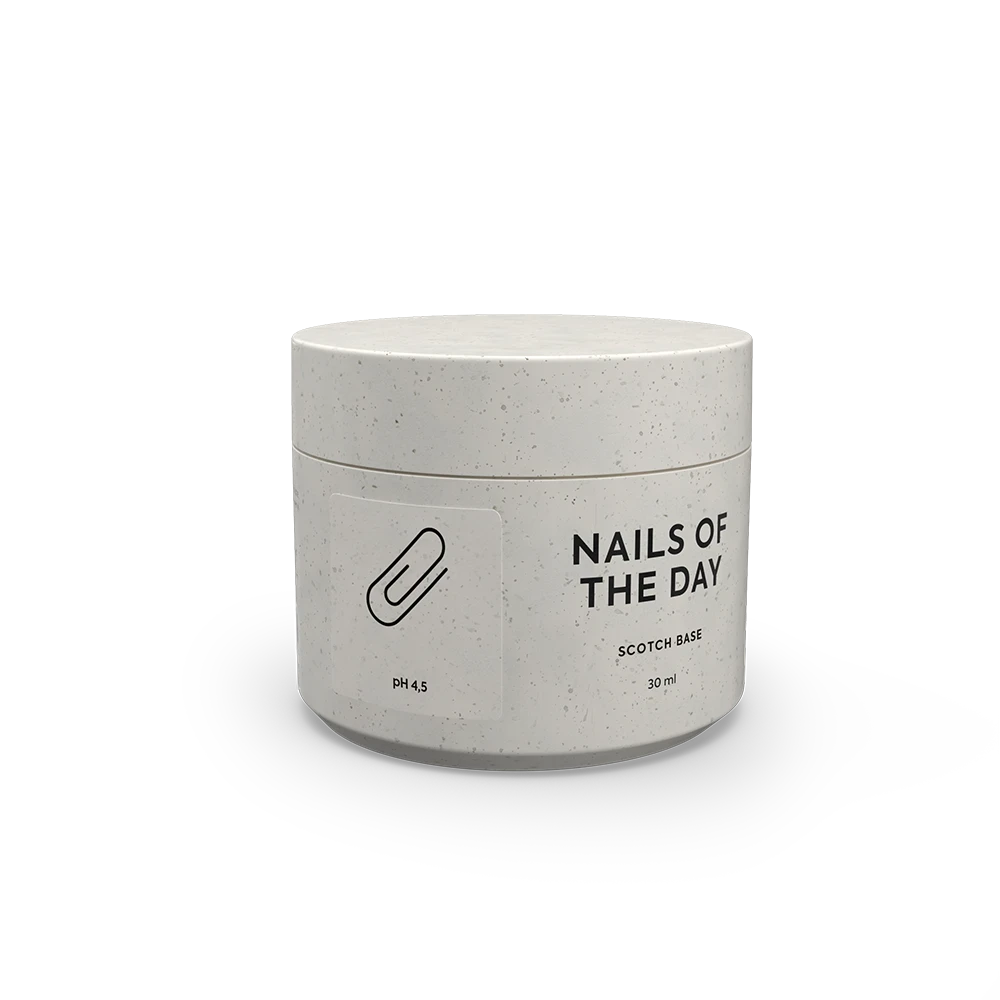 База для нігтів рідка Nailsoftheday Scotch base прозора, 30 мл