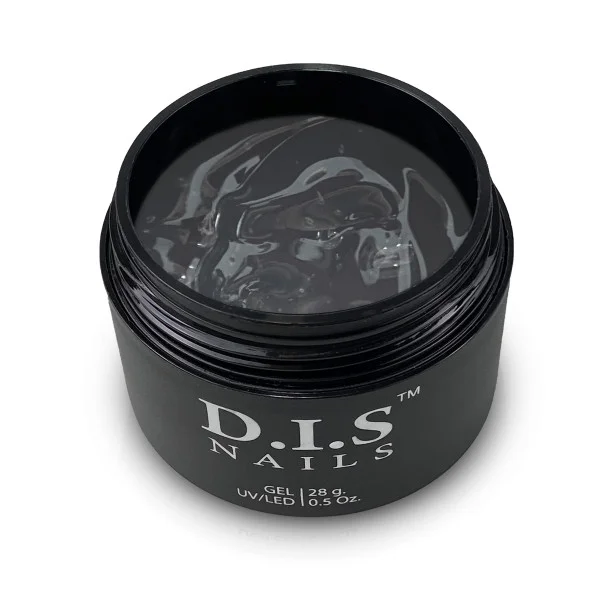 Гель желе для нарощування D.I.S Hard Jelly Clear прозорий, 28 грам