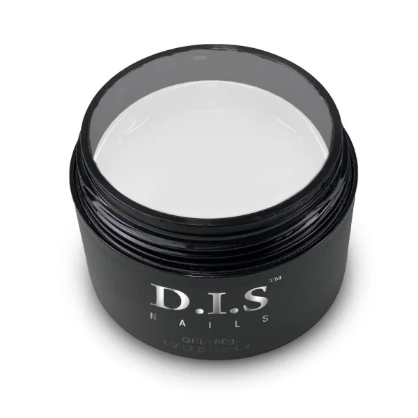 Гель для нарощення D.I.S Hard Milky White, 50 грам