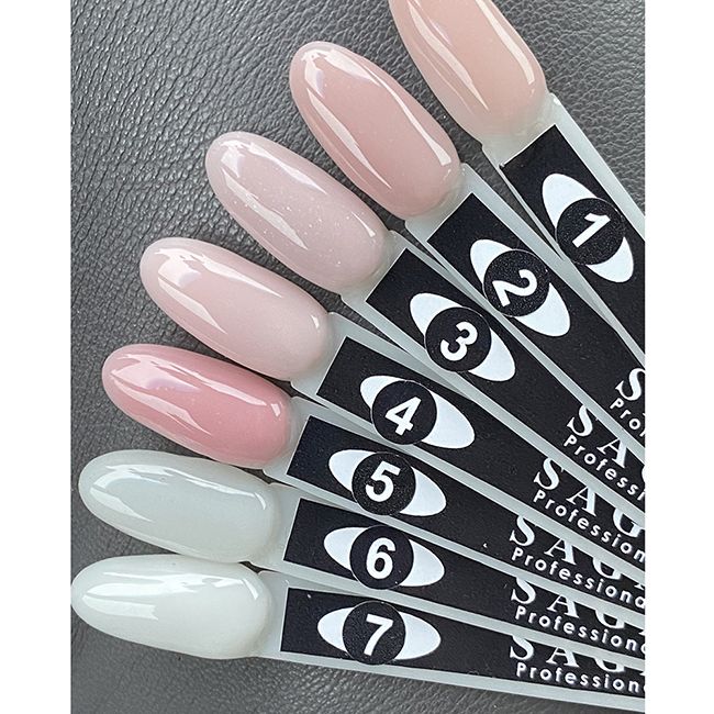 Гель для нарощення нігтів Saga Professional Builder Gel Veil 5 Nude нюд, 30 мл
