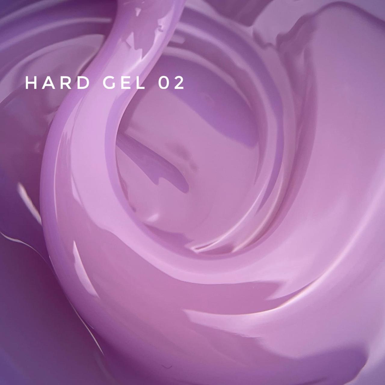 Гель для нарощення нігтів Touch Hard Gel №02, 15 мл