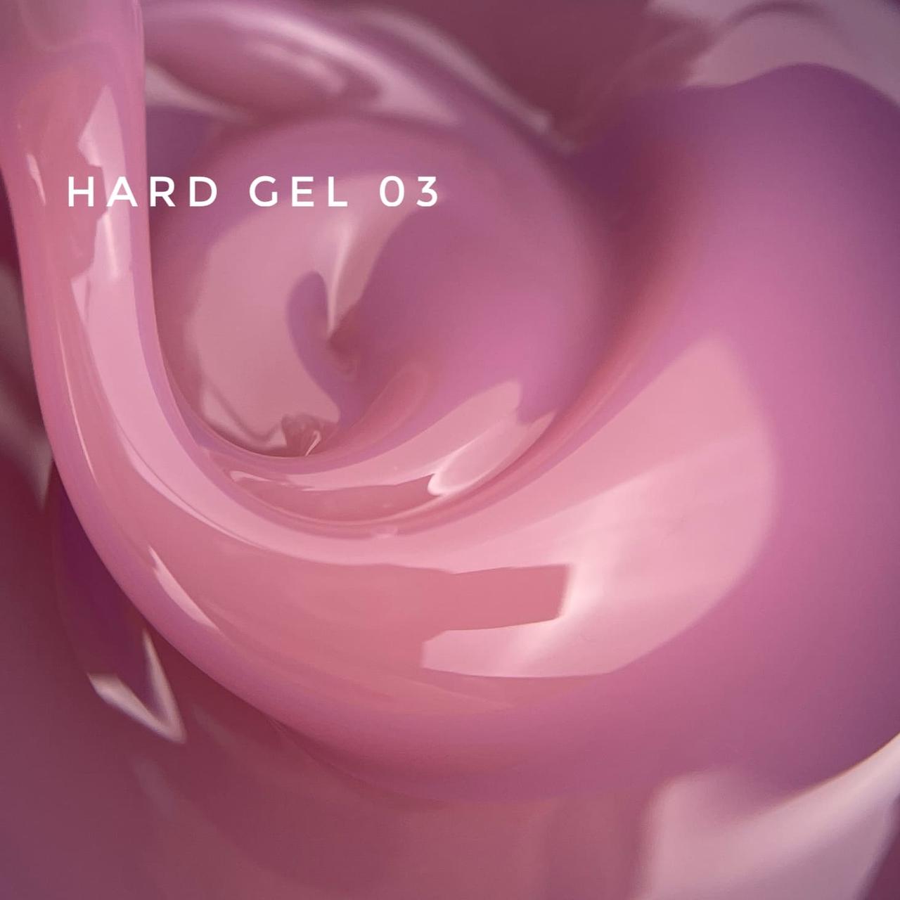 Гель для нарощення нігтів Touch Hard Gel №03, 15 мл