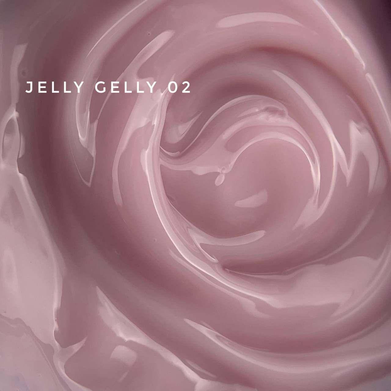 Гель-желе для нарощення нігтів Touch Jelly Gelly №2 лілово-рожевий, 15 мл