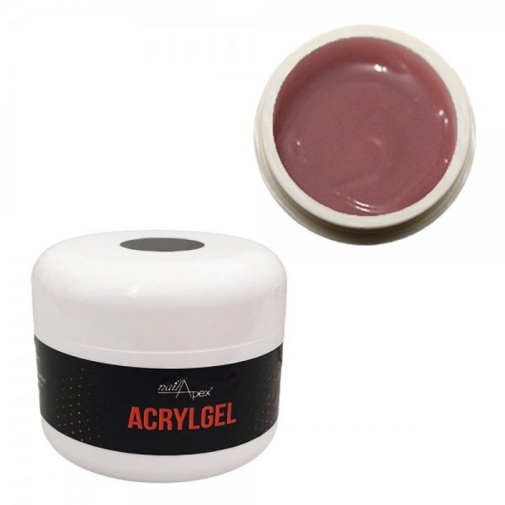 Акригель для нігтів NailApex Cover Beige gel, 30 мл