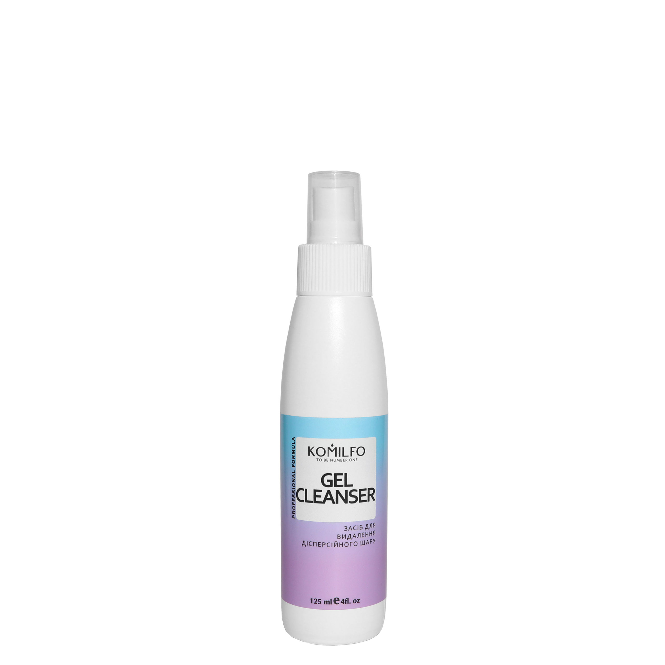 Засіб для зняття липкого шару Komilfo Gel Cleanser з ароматом персика, 125 мл