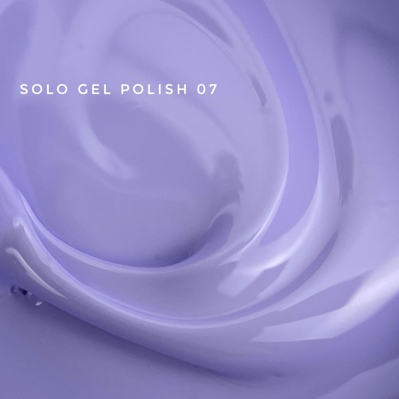 Однофазний гель-лак Touch Solo Gel Polish №07, 9 мл