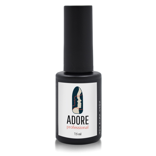 Матовый топ для нігтів без липкого шару Adore Soft Skin Top no wipe з UV фільтрами, 8 мл