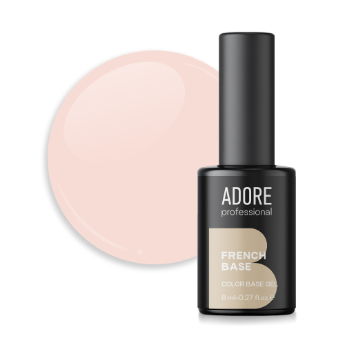 Камуфлююча база для нігтів Adore French Base №08 — natural, 8 мл