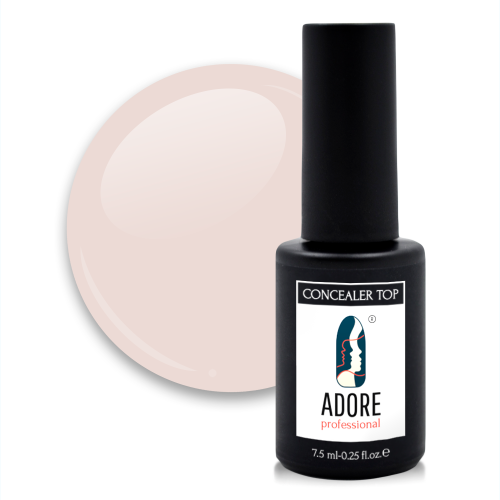 Камуфлюючий топ для нігтів Adore Concealer top №05 - ivory, 7.5 мл