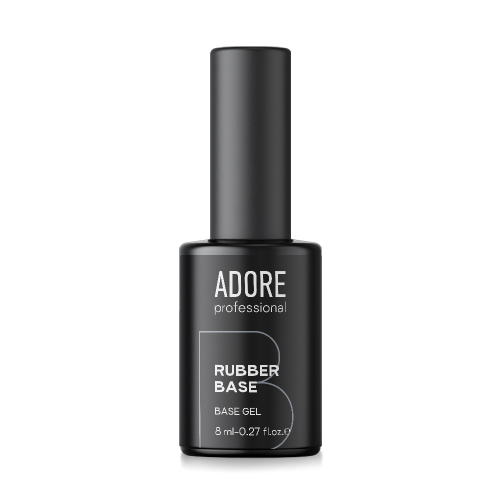 Каучукова база для нігтів Adore Rubber Base, 8 мл