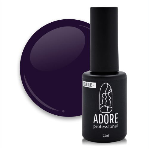Гель-лак для нігтів Adore professional №214 - eggplant, 8 мл