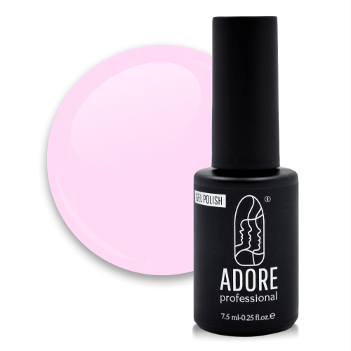 Гель-лак для нігтів Adore professional P-01 - soft rose, холодний рожевий, 8 мл