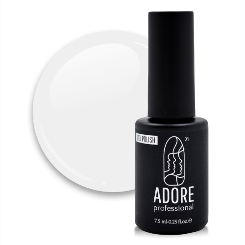 Гель-лак для нігтів Adore professional P-09 - soft mist, світло-сірий, 8 мл