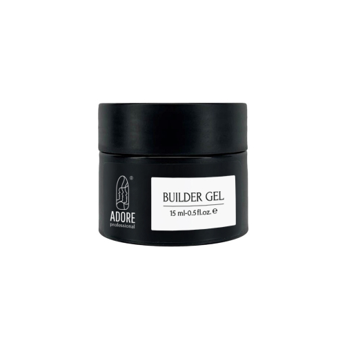Гель для нарощення нігтів Builder gel Adore professional clear, 15 мл