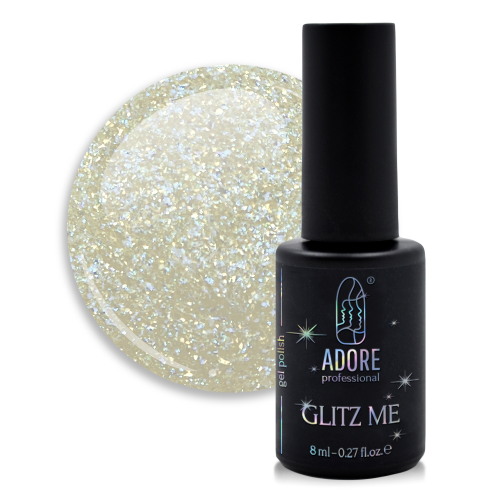 Гель-лак для нігтів Adore professional Gm-04 - crystal, 8 мл