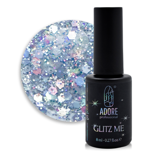 Гель-лак для нігтів Adore professional Gm-07 - discoball, 8 мл