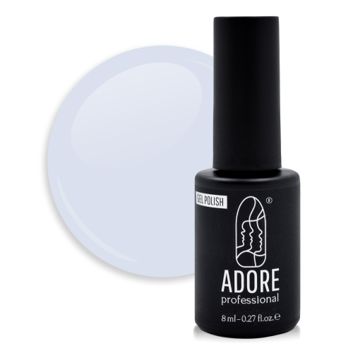 Гель-лак для нігтів Adore professional P-13 - soft lilac, пастельний бузковий, 8 мл