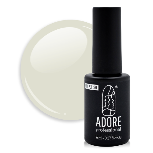 Гель-лак для нігтів Adore professional P-14 - soft cream, пастельно кремовий, 8 мл