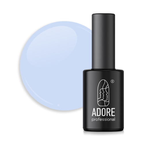 Гель-лак для нігтів Adore professional P-12 - soft cool, блакитно-бузковий, 8 мл