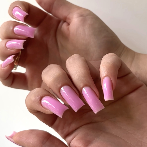 Кольоровий гель для нарощування нігтів Adore Ultra gel №05 – ultrahot, насичений рожево-фіолетовий, 30 мл