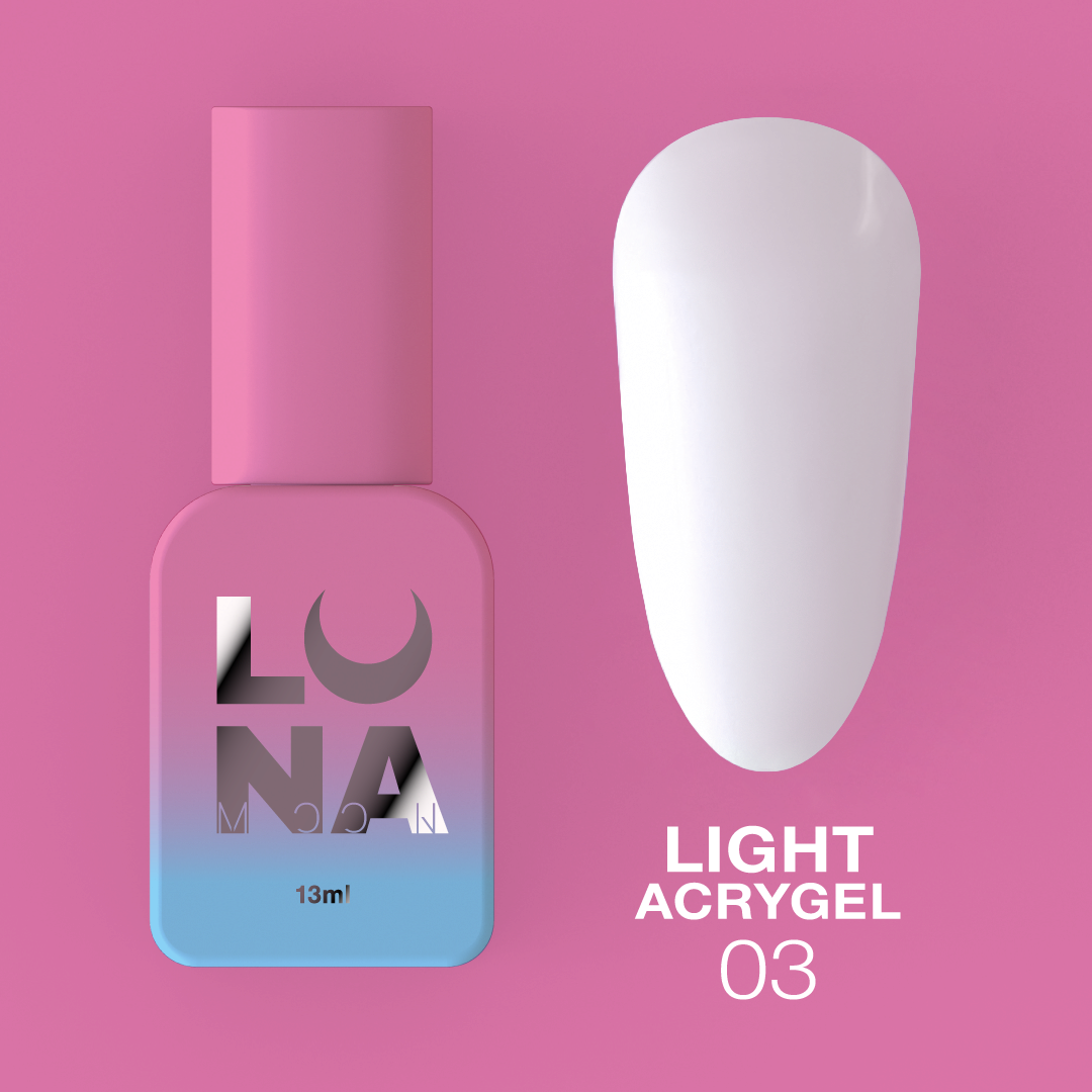 Рідкий гель LunaMoon Light Acrygel №3, 30 мл