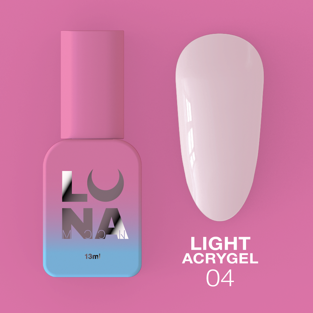 Рідкий гель LunaMoon Light Acrygel №4, 13 мл