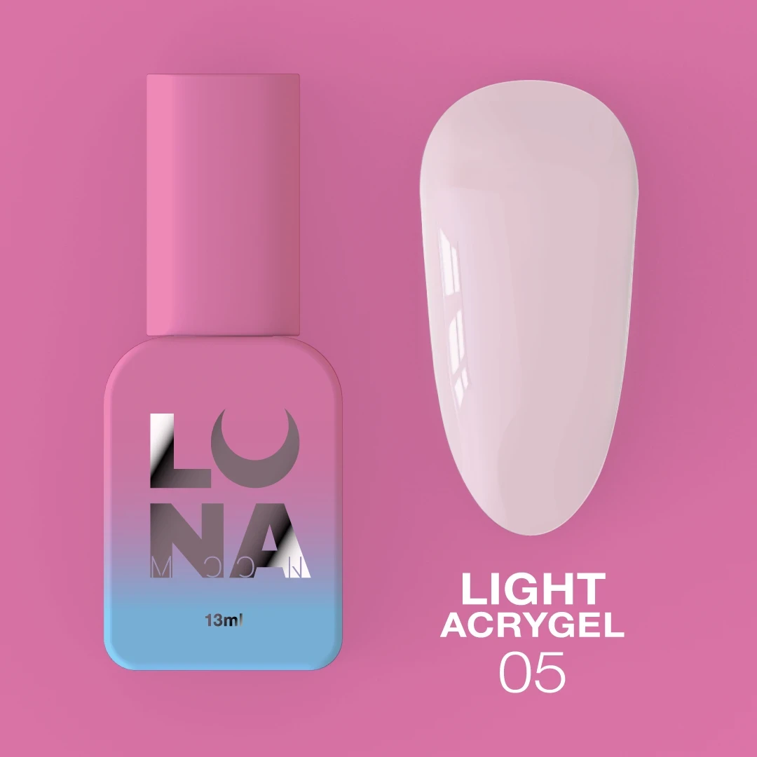 Рідкий гель LunaMoon Light Acrygel №5, 13 мл