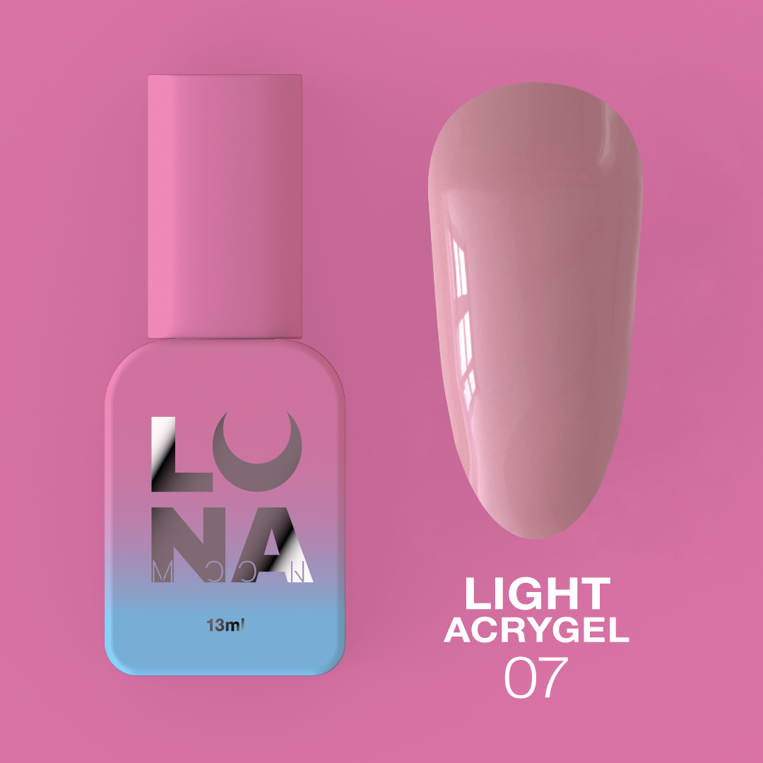 Рідкий гель LunaMoon Light Acrygel №7, 30 мл