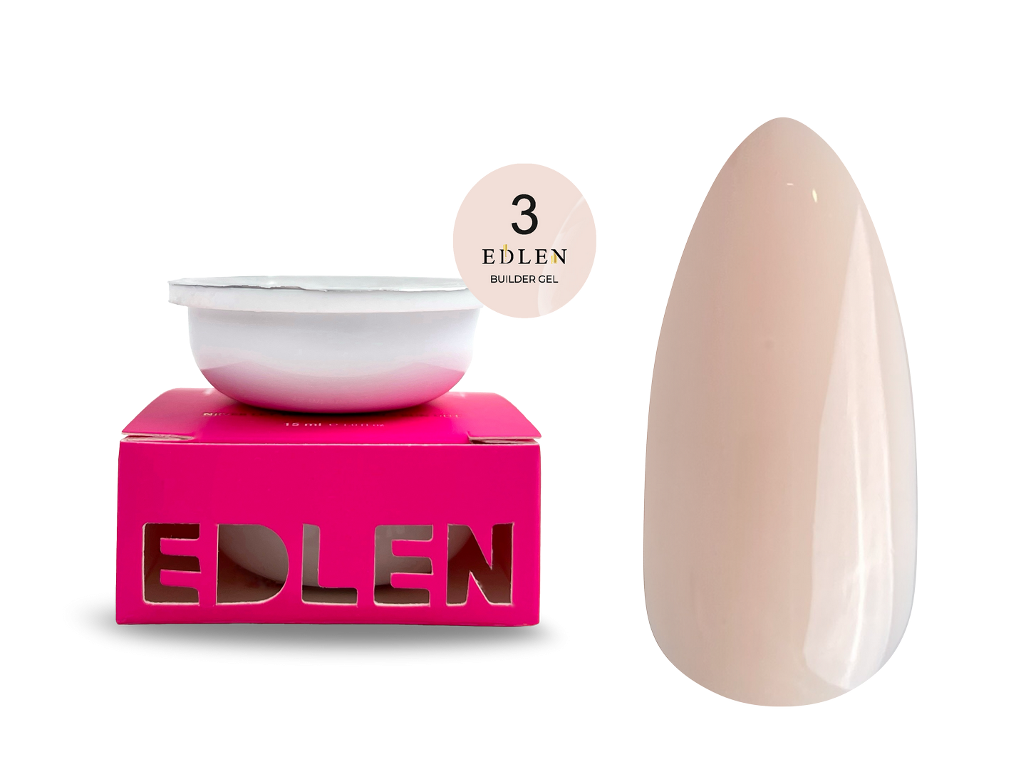 Змінний картридж Edlen Refill Builder gel №03, 50 мл