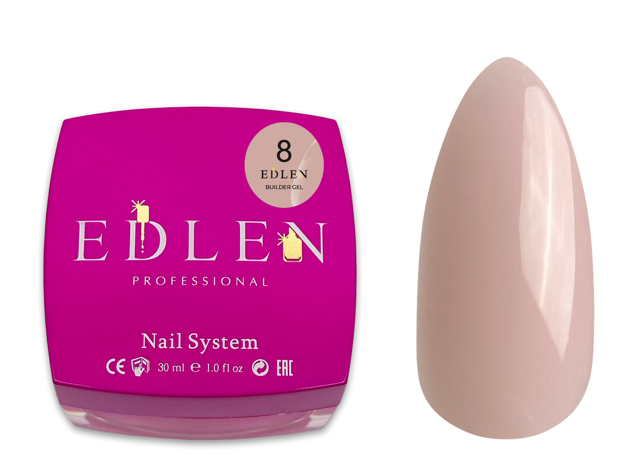Універсальний гель Edlen Builder gel №08, 30 мл