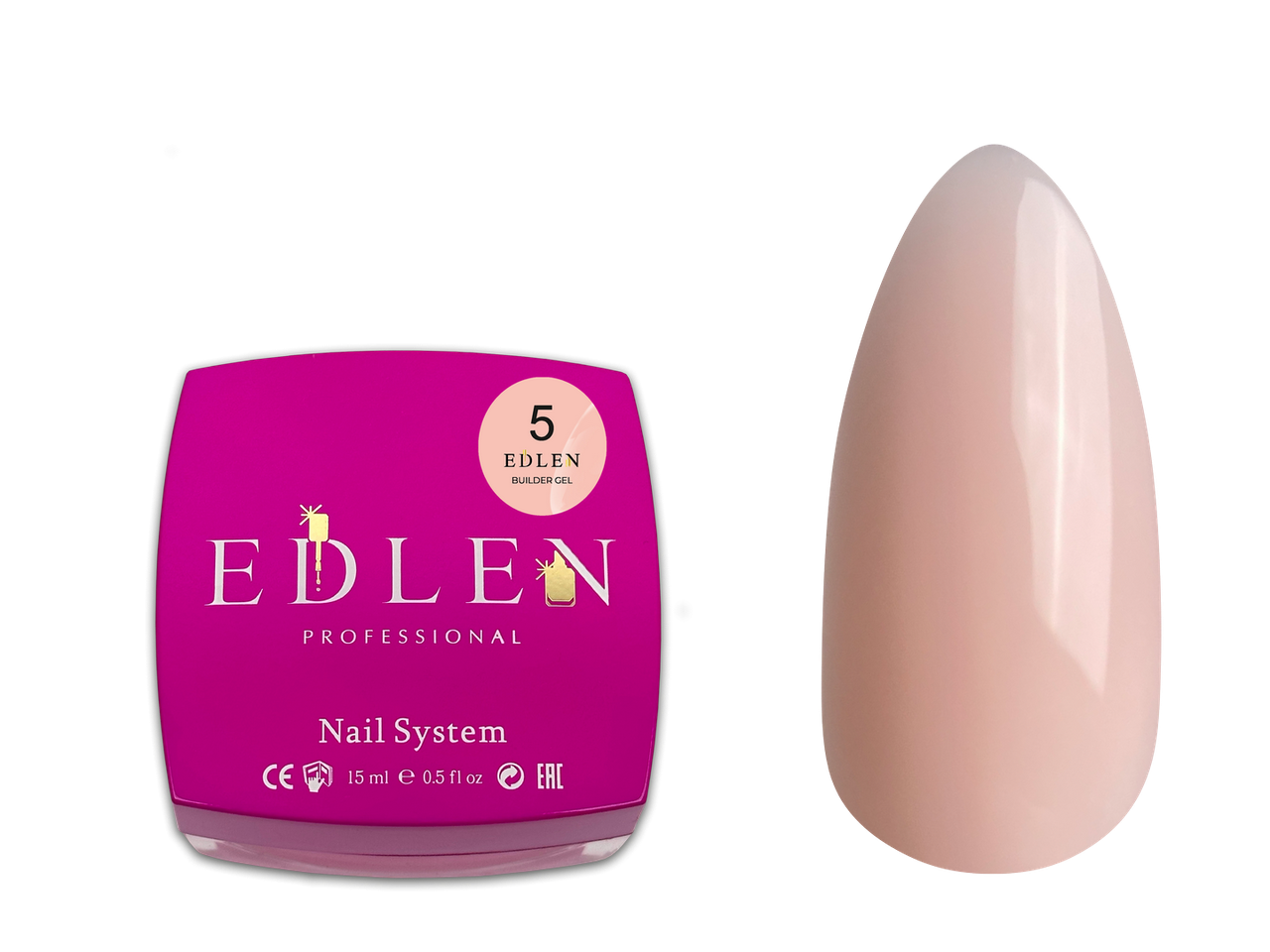 Універсальний гель Edlen Builder gel №05, 15 мл