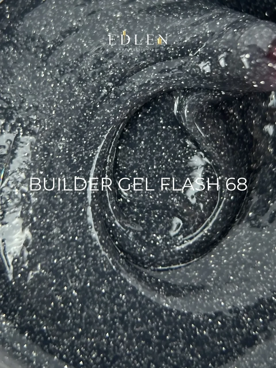 Гель для нарощування Edlen Builder Gel Flash №68, 15 мл