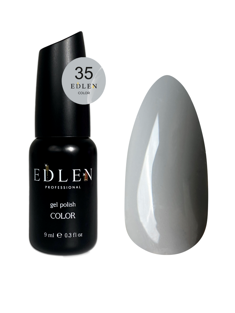 Гель-лак для нігтів Edlen Color №035 одношаровий, 9 мл