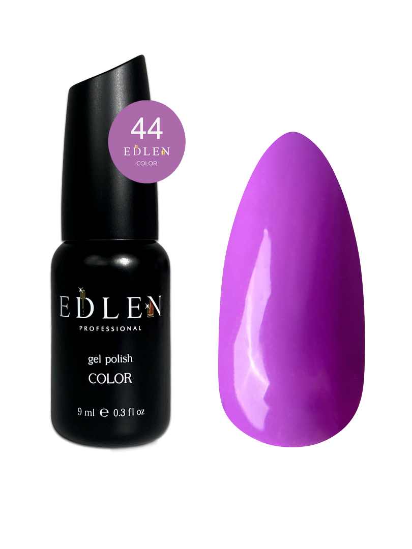 Гель-лак для нігтів Edlen Color №044 фіалковий, 9 мл