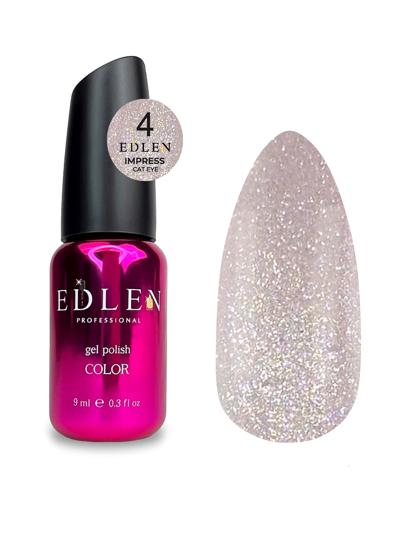 Гель-лак для нігтів Edlen Impress Cat №04, 9 мл
