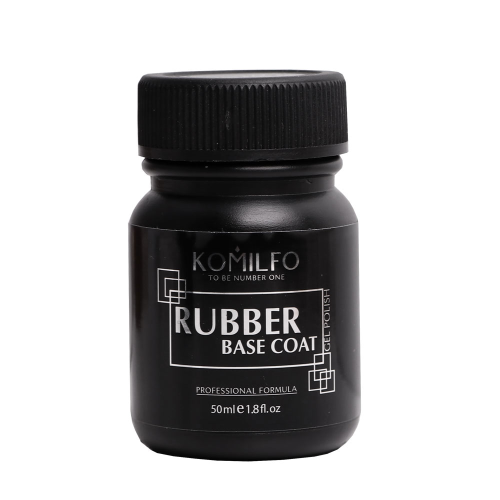 Каучукова база для гель-лаку Komilfo Rubber Base Coat без пензлика, 50 мл