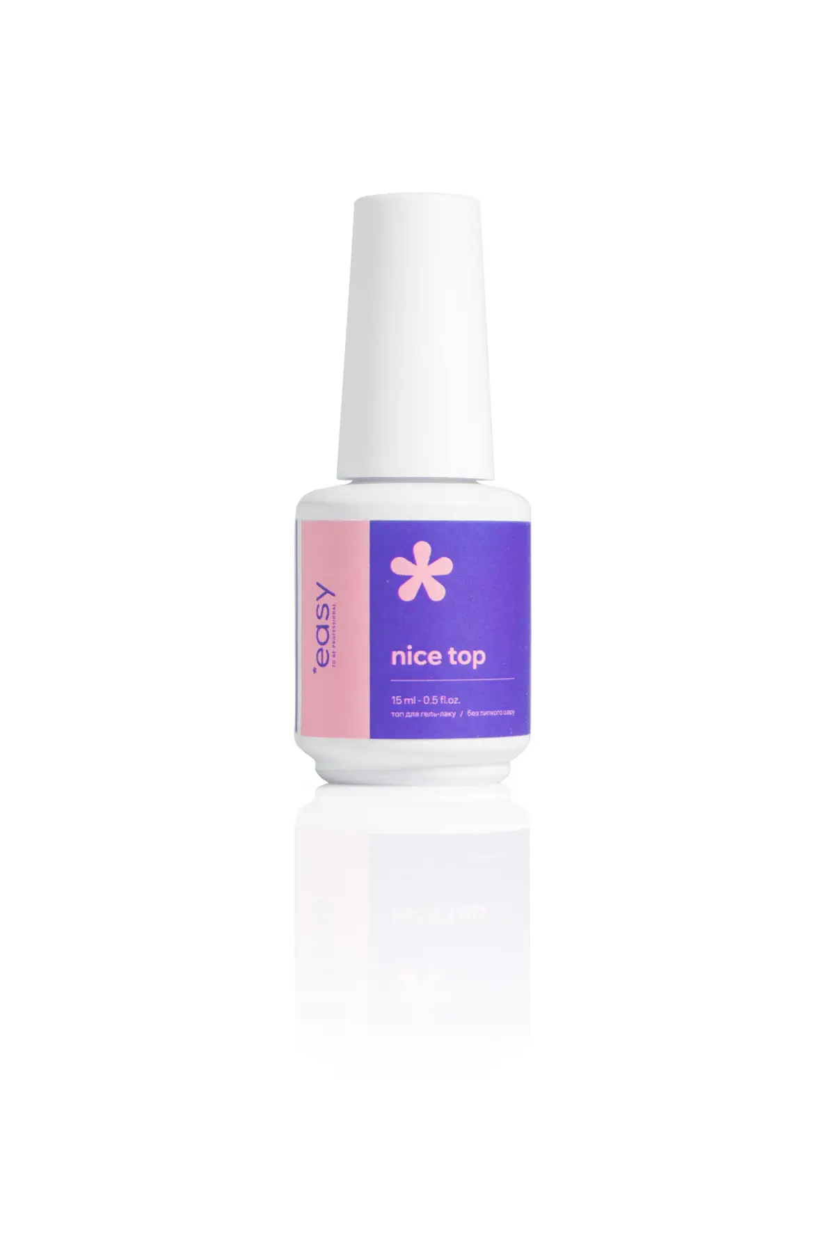 Топ для гель-лаку без липкого шару Easy Nice top, 7.5 мл
