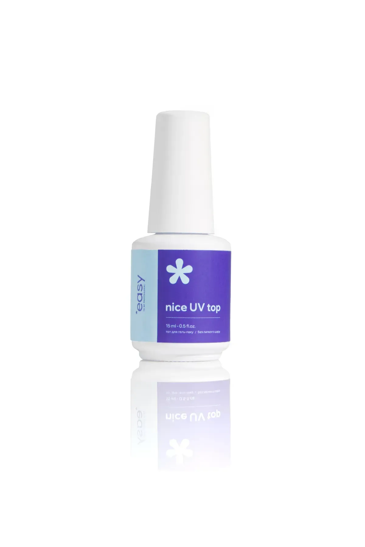 Топ для гель-лаку без липкого шару Easy Nice UV top, 7.5 мл