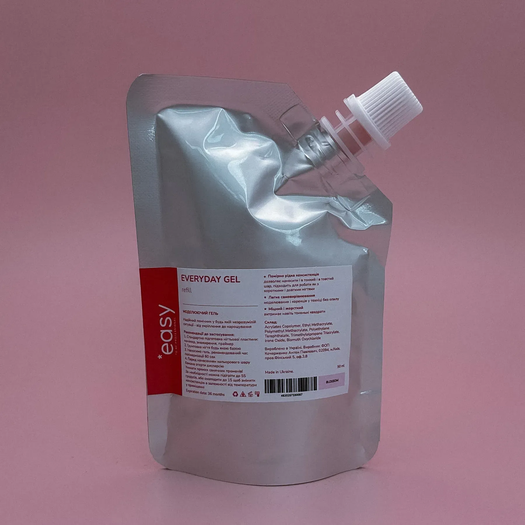 Моделюючий гель Easy Everyday Gel bone, 90 мл