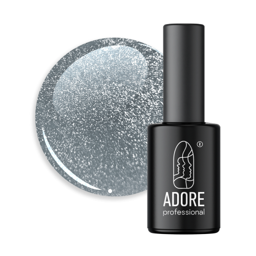 Гель-лак котяче око Adore professional Crystal Flash C-06, 8 мл
