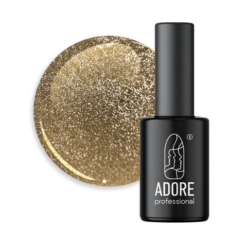 Гель-лак котяче око Adore professional Crystal Flash C-08, 8 мл